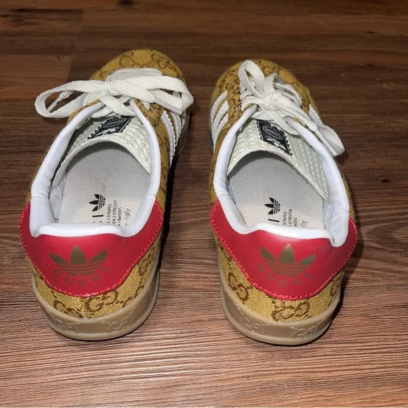 Gucci Brown and Red Sneakers